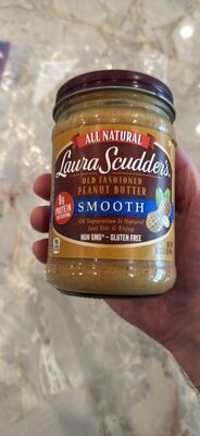 Old Fashioned Smooth Peanut Butter by Laura Scudders