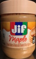 Maple Peanut Butter & Naturally Flavored Maple Spread