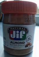Almond butter spread