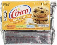 Baking stick butter flavor allvegetable shortening