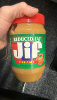 Reduced Fat Creamy Jif Peanut Butter