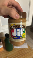 Natural Jif Crunchy Peanut Butter Spread