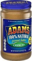 100% Natural peanut butter crunchy