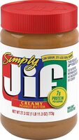 Simply creamy peanut butter