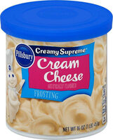 Flavored frosting