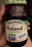 Natural Blueberry Fruit Spread