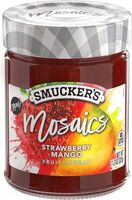 Mosaics strawberry mango fruit spread