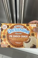 PB Choco Craze Peanut Butter & Chocolate Flavored Hazelnut Spread Sandwich