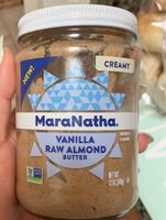 Vanilla raw almond butter