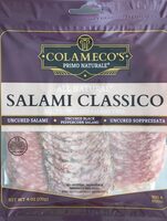 Salami Classico Sliced Uncured Salami Trio