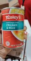 Kaskey's, chicken & rice condensed soup