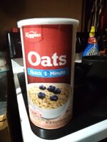 Quick whole grain oats