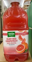 Ruby Red Grapefruit Juice Cocktail From Concentrate