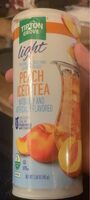 Light peach iced tea low calorie drink mix