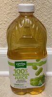100% white grape juice