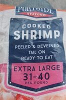 Cooked shrimp