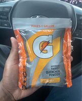 Orange thirst quencher powder