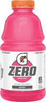 Zero berry sports drink