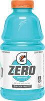 Zero glacier freeze sports drink