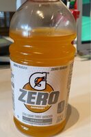 Zero gatorade orange