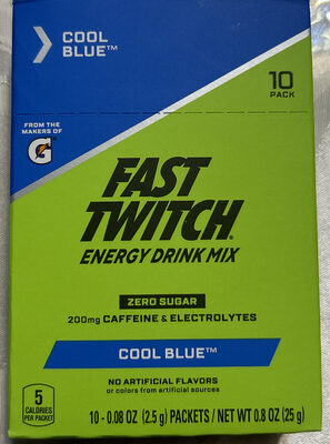 Fast Twitch Energy Drink Mix by G
