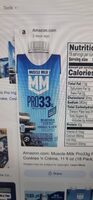 Pro33 protein shake, cookies n crème