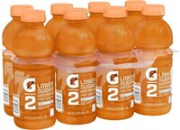 Orange flavored sports beverage