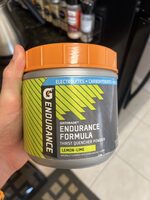 Endurance formula powder lemon lime