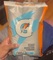 Frost glacier freeze crisp & cool thirst quencher powder