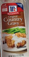 Mccormick, original country gravy mix