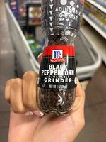 16000482 Black Peppercorn Adjustable Grinder