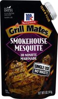 Grill Mates Smokehouse Mesquite 30 Minute Marinade