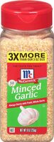 Minced garlic
