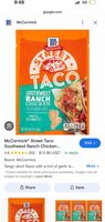 Southwest Ranch Chicken Taco Seasoning Mix