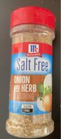 Onion and herb seasoning