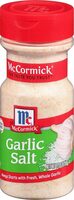 Mccormick garlic salt