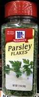 Parsley flakes