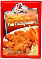 Mix mushroom gravy