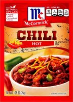 Hot chili seasoning mix