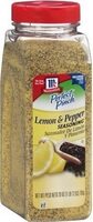 Lemon pepper seasoning salt