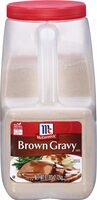 Brown gravy mix