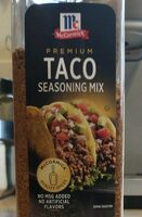 Taco seasoning mix
