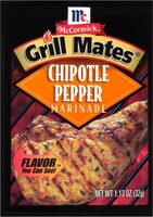 Grill mates chipotle pepper marinade mix