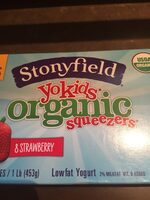 Strawberry Reduced Fat Yogurt Tubes