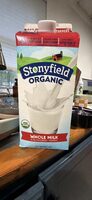 Organic whole milk