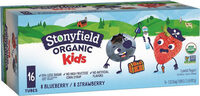 Organic Kids Strawberry Lowfat Yogurt Tube