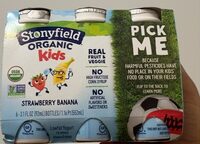 Organic Kids Strawberry Banana Lowfat Yogurt Smoothie