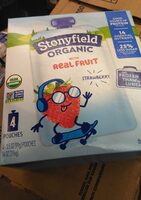 Organic lowfat yogurt, strawberry