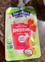 Organic Strawbana Smash Fruit & Veggie Smoothie Pouch