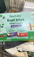 Fruti bites with hidden veggies